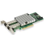 ซุปเปอร์ไมโคร AOC-GTG-I2T-O Ethernet Adapter Card Standard Profile Dual RJ45 Connector